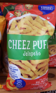 Cheez Puffs - Jalapeno (Barbara's)